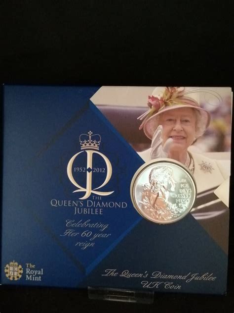 2012 Queens Diamond Jubilee £5 Coin