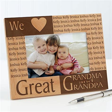 Personalized Picture Frames Great Grandparents 4x6 In 2020
