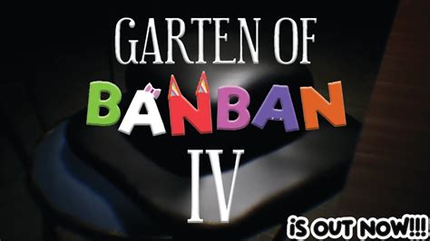 NEW Garten of Banban Chapter 4 Trailer Novo Garten of Banban Capítulo