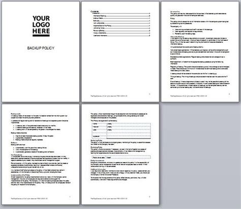 Posts related to symantec backup policy template. Backup Policy | Backup Policy Template | Customer ...