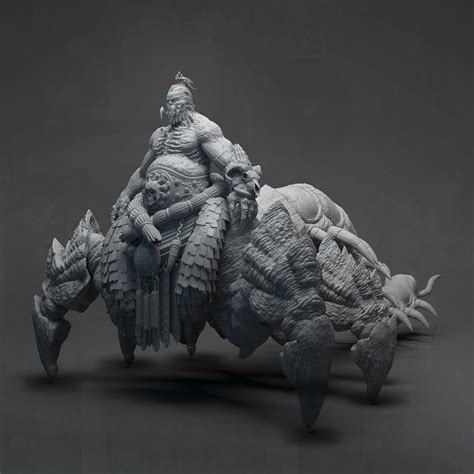 Du Showwhy And Yang Qi Concept Art In Zbrush Animation Worlds