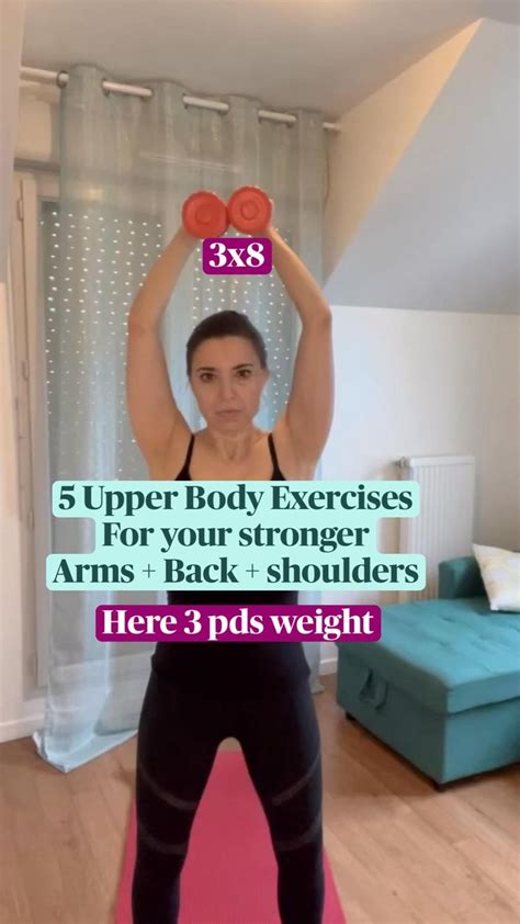 5 Upper Body Exercises For Your Stronger Arms Back Shoulders How