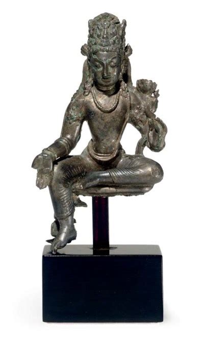 A Bronze Figure Of Maitreya Swat Valley 7th8th Century Christies