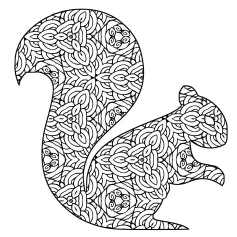 Horse coloring pages, dog, cat, owl, wolf coloring pages and more! 30 Free Coloring Pages /// A Geometric Animal Coloring ...