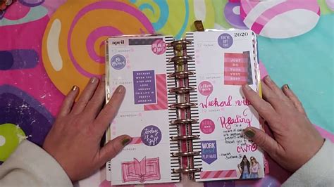Feeling Bookish Happynichi Skinny Classic Happy Planner Plan With Me