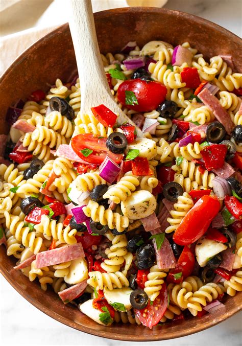 Best Italian Pasta Salad Recipe Video A Spicy Perspective