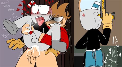Rule 34 Anal Sex Angry Sex Blushing Crossover Cuphead Cuphead Game Eddsworld Eighteen Forced