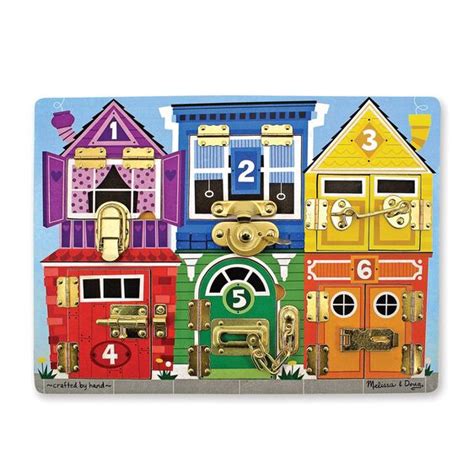 Wooden Latches Board Melissa And Doug