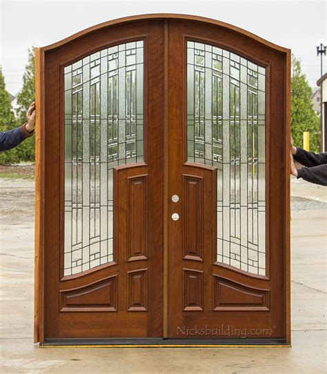 The cheapest offer starts at £180. Mahogany Arched Top Double Doors