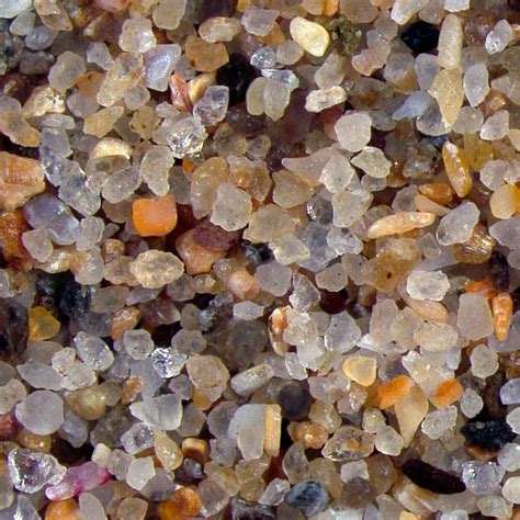 Sand Under A Microscope Magnified Sand Photos