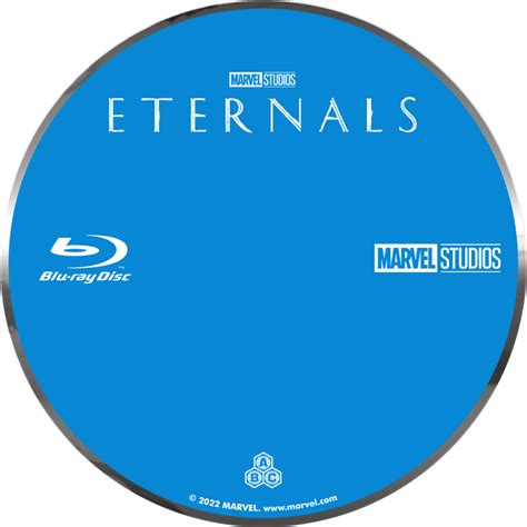 The Eternals Custom 4k Blu Ray Labels Dvdcovercom