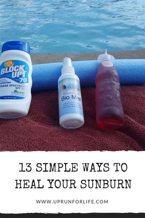 13 Simple Ways To Heal Your Sunburn Sunburn Heal Sunburn Health