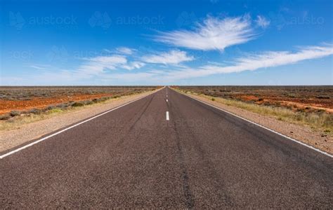 Image Of Outback Road Disappearing In The Distance Austockphoto