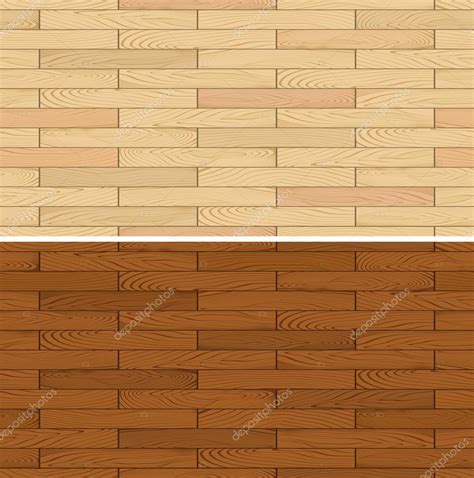 Seamless Vector Illustration Of Wooden Floor Flooring Panel Texture