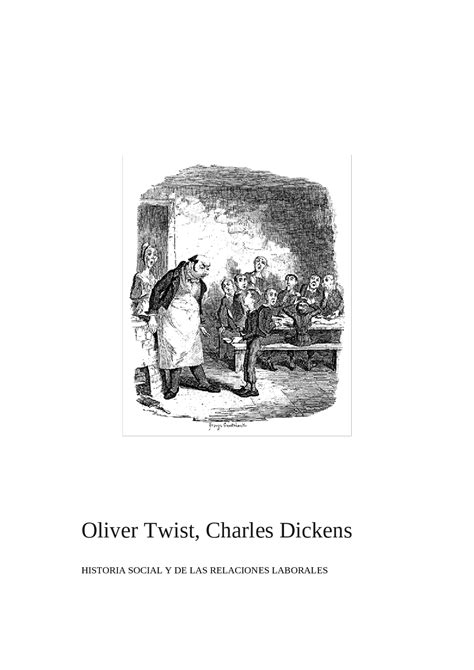 Oliver Twist Charles Dickens Docsity