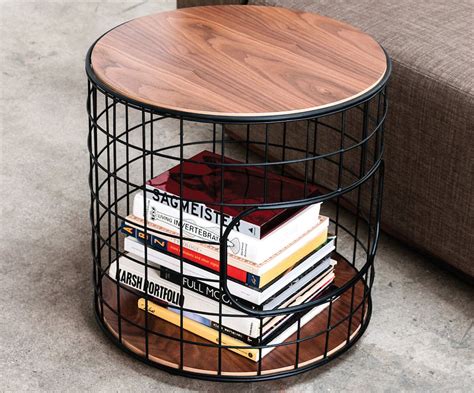 The table's slender, compact form is perfect for entryways and other smaller. Wireframe End Table design by Gus Modern » Gadget Flow