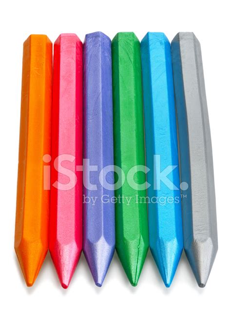 Pearl Wax Crayons Stock Photo Royalty Free Freeimages