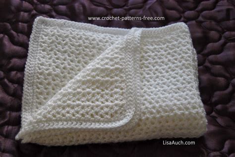 Crochet Baby Blanket Patterns Double Crochet Amelias Crochet