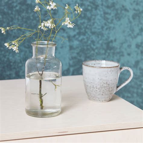 Glass Jar Vase By All Things Brighton Beautiful