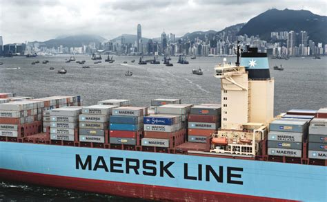 Maersk Cargo Container A Container Ship The Ship Maersk Line