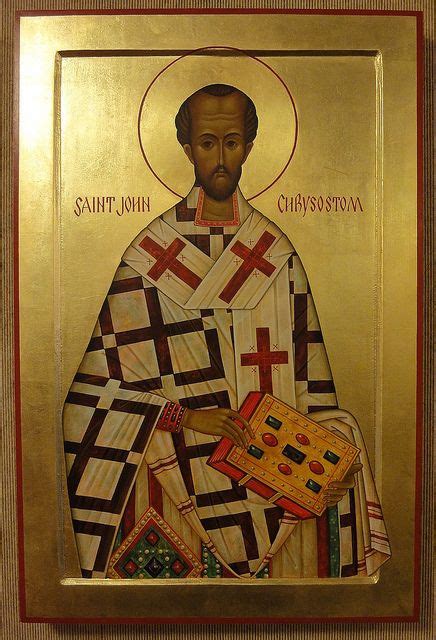St John Chrysostom Orthodox Icon John Chrysostom Orthodox Icons