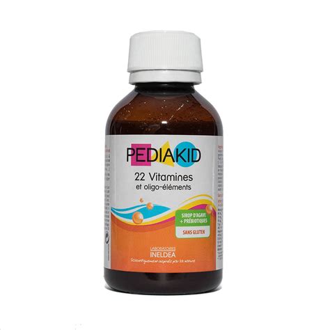 Siro Pediakid 22 Hỗ Trợ Bổ Sung Vitamin Và Khoáng Chất 125ml