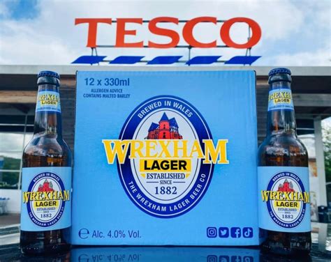 Another Huge Milestone As Wrexham Lager Announce Tesco Supply Deal For