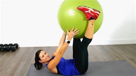 Stability Ball Core Exercises