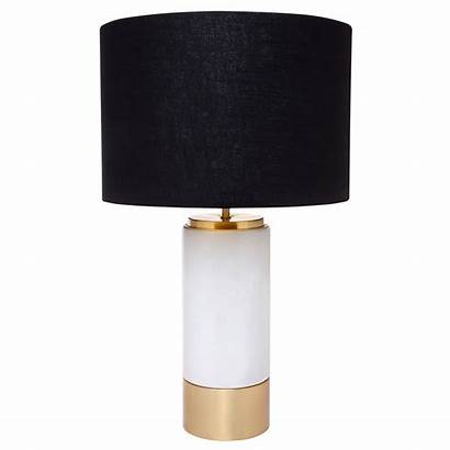 Lamp Table Paola Marble Gold Larger