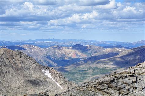 Mt Evans View From Summit In A Nutshell Or Two