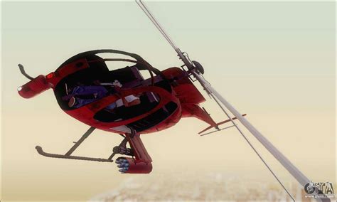 Buzzard Attack Chopper From Gta 5 For Gta San Andreas