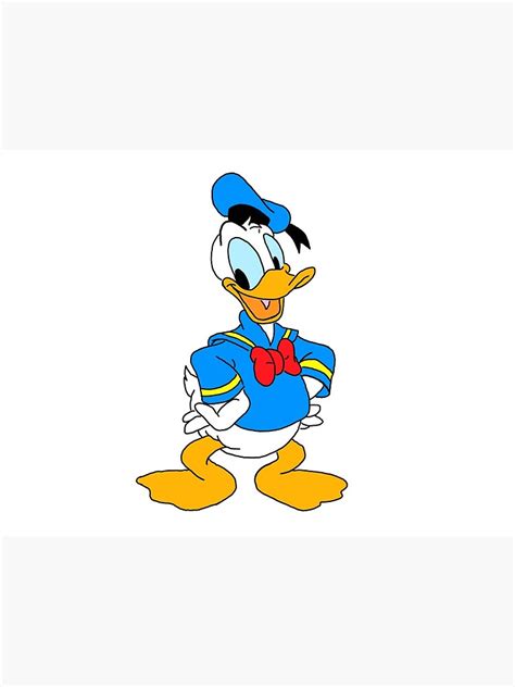 Classic Donald Duck Canvas Print For Sale By Eggofthefay Redbubble