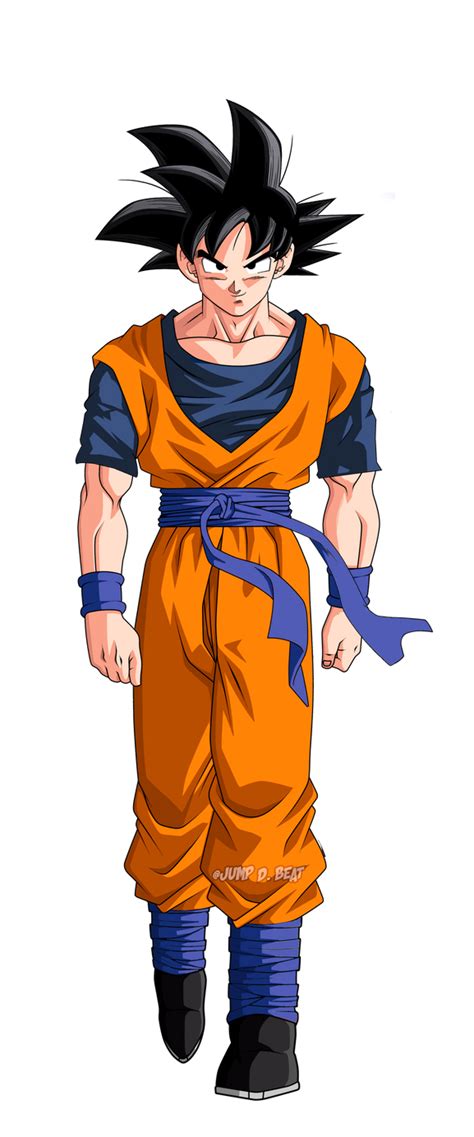 Goku Render By Hboruno On Deviantart