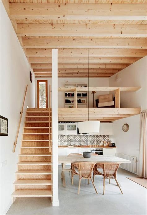 Genius Loft Stair For Tiny House Ideas 53 DecoRemodel Maison Bois