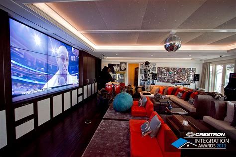 Award Winning Home Media Room Interior Design Decor Ideas Style