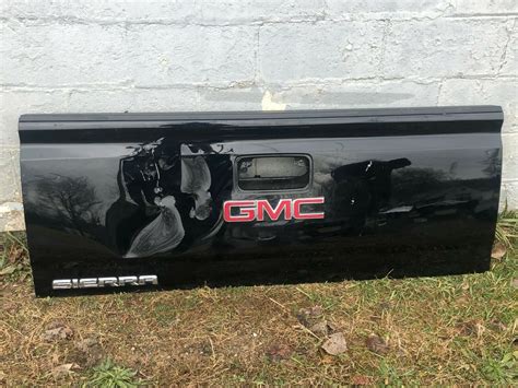 2014 To 2019 Gm Gmc Sierra Pickup Lift Gate Tailgate Oem Black