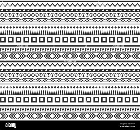 tribe pattern seamless textile ethnic print vector simple geometric texture seamless abstract