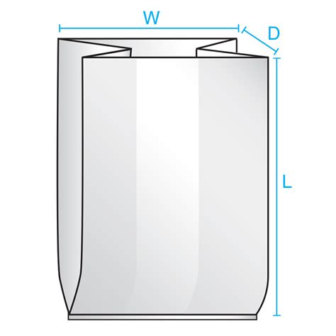 Clear Gusseted Poly Bags 24 X 12 X 36 X 3 Mil 12 In Gusset