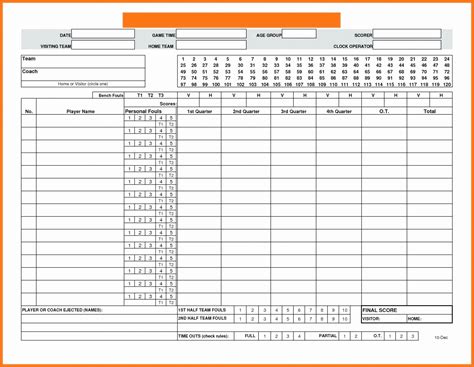 30 Baseball Lineup Excel Template Example Document Template