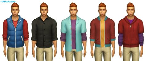 Maxis Match Male Clothes Pack Simsworkshop