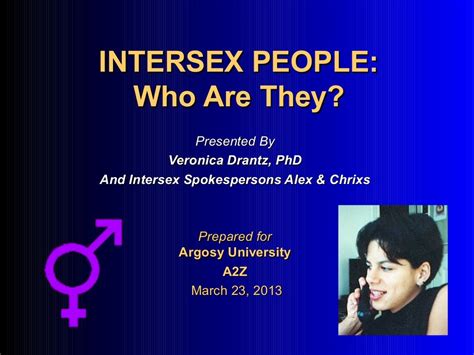 Intersex People Who Are They