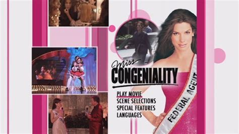 Miss Congeniality 2000 Dvd Menus