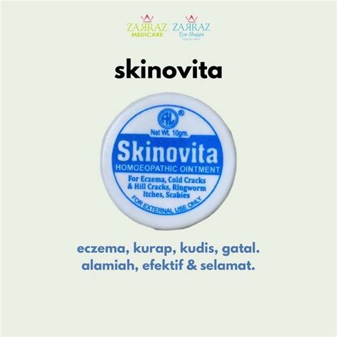 Skinovita Sulphur Graphite Untuk Rawatan Eczema Kurap Serta