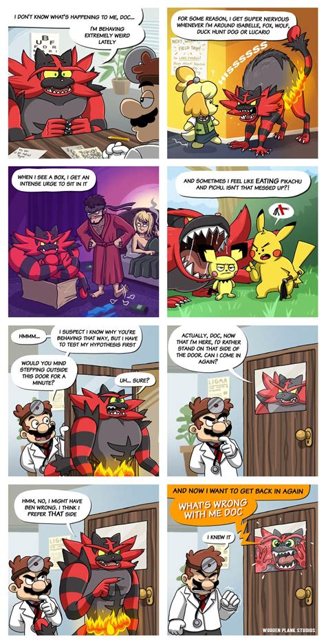 Some Comics Are Being Used To Describe What Is Going On In The Cartoon Characters Life