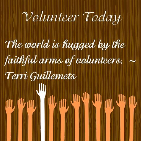 Meaningful Quotes About Volunteering Quotesgram