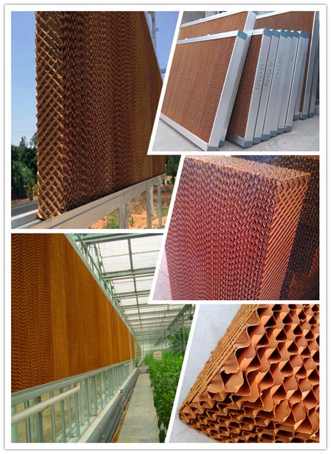 Cellulose Paper Evaporative Cooling Pad For Greenhouse Cooling System