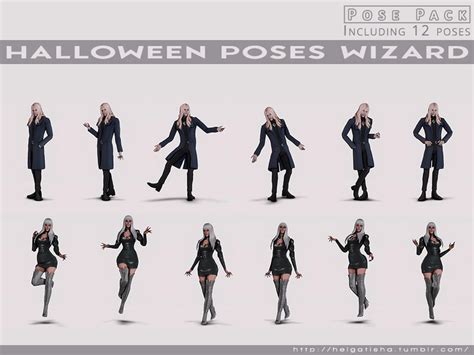 Halloween Poses Wizard The Sims 4 Catalog