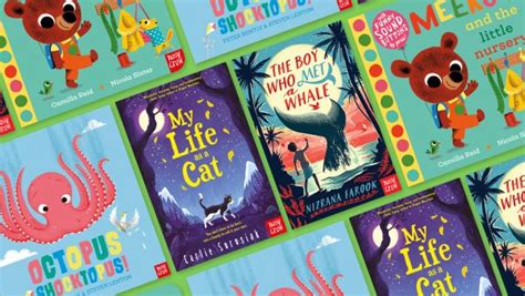 four nosy crow books included in the 2021 booktrust great books guide nosy crow