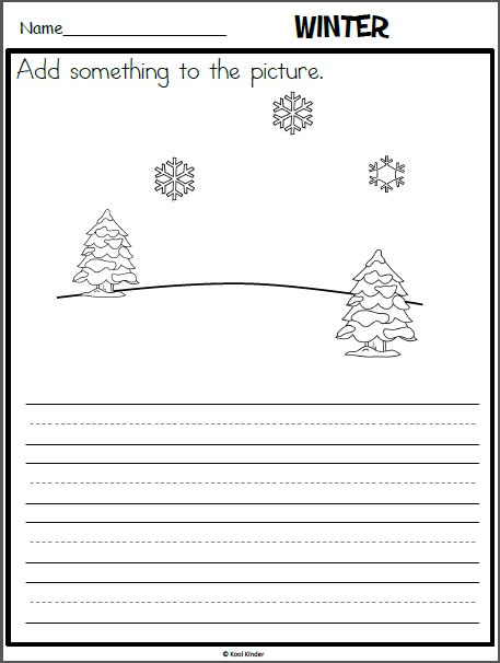 Free Printable Winter Writing Prompts Free Printable Templates