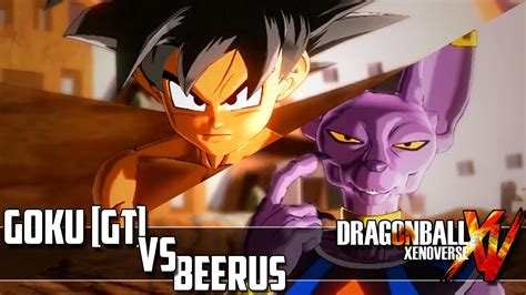 Dragon Ball Xenoverse Dlc Pack 1 Gameplay Goku Gt Vs Beerus Youtube